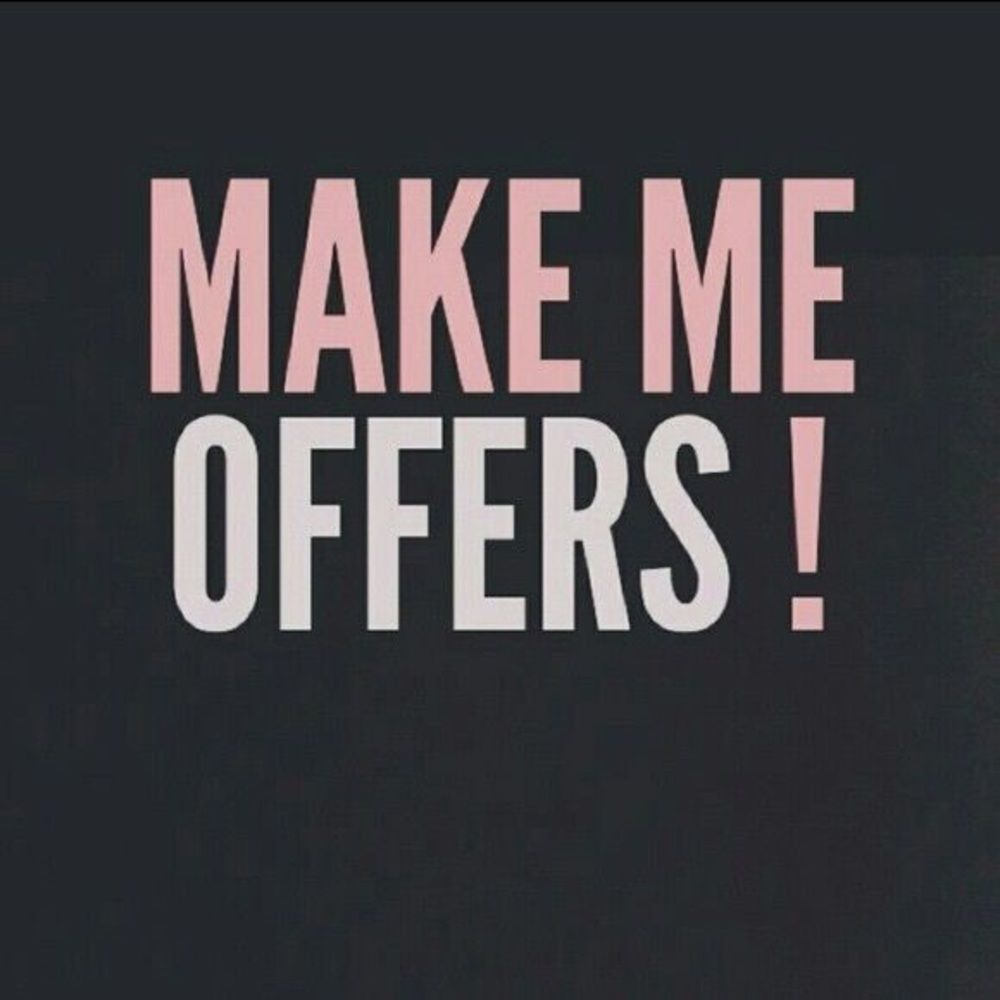 My prices are never firm!